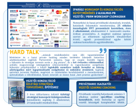 Humán erőforrás fejlesztés felsőfokon! Specifikus iparági és soft skill képzések, privátbankári tudásbővítés, Wealth Management RM háttértámogatás, workshopok, valamint senior coaching !  