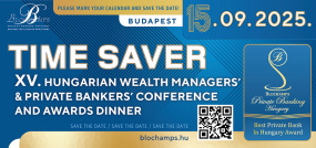 Calling all wealth management professionals! September is approaching fast, and we’re excited to announce the upcoming Hungarian Private Banking Awards Gala in Budapest!