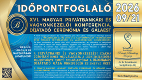 SAVE THE DATE: Privátbankári és Vagyonkezelői Konferencia / Private Banking Hungary Díjátadó Gálaest: 2026.09.21. Budapest