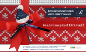 Békés Ünnepeket Kívánunk!