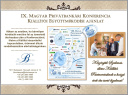 IX. Magyar Privátbankári Konferencia - Kiállítói együttműködési ajánlat