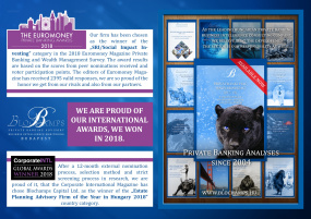 The Euromoney Private Banking Awards 2018 - SRI/Social Impact Investing - Winner
