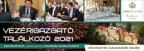 Vezérigazgató Találkozó 2021 Blochamps PB panel prezentáció és programfüzet