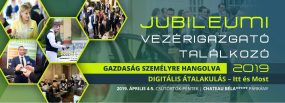 2019 Jubileumi Vezérigazgató Találkozó - Programfüzet
