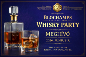Blochamps Whisky Party - meghívó
