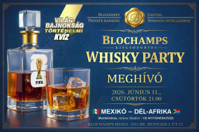 Blochamps Whisky Party - meghívó