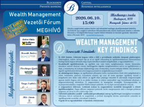 Wealth Management Vezetői Fórum