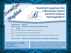 Blochamps Szakmai Sajtóreggeli