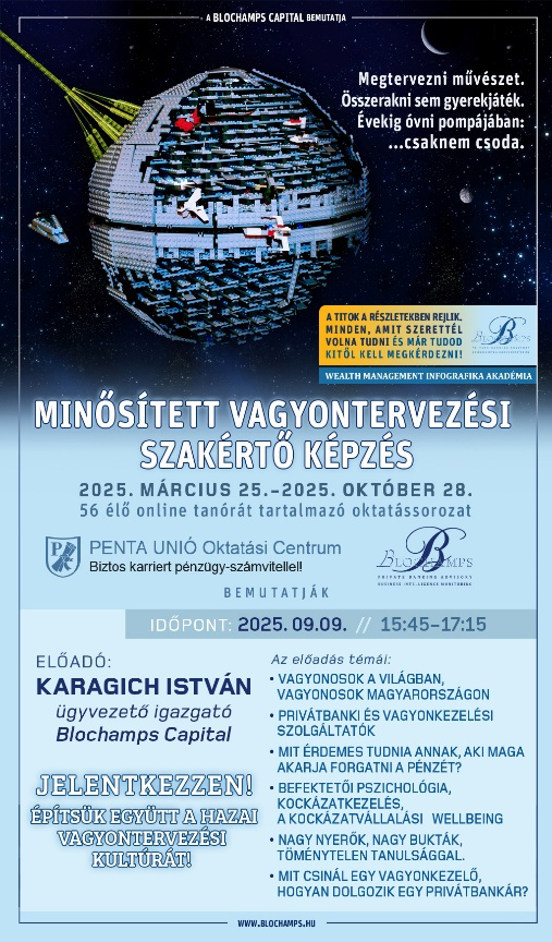 Minősített Vagyontervezési Szakértő képzés – Penta Unió