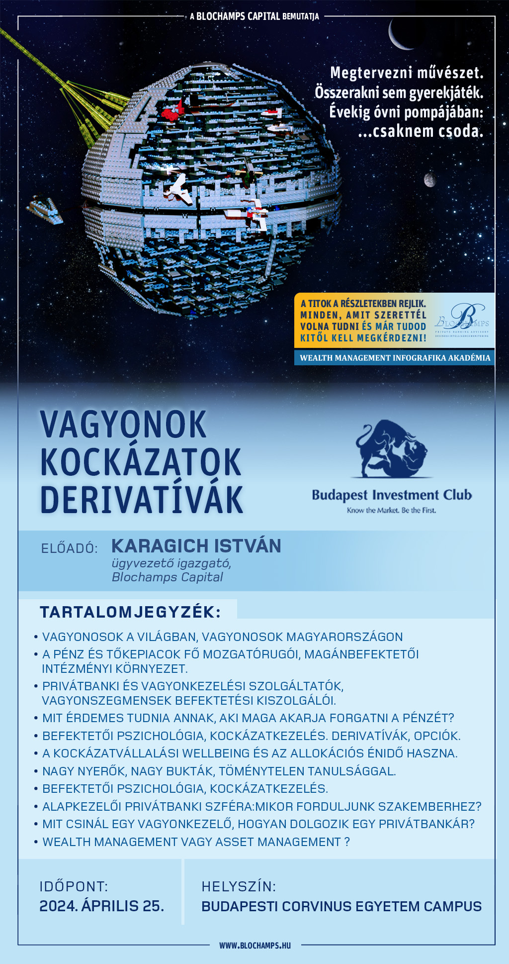 Vagyonok, kockázatok, derivatívák