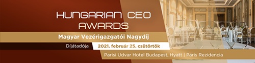 Hungarian CEO Awards – Üzleti Tanácsadó Szolgáltató Nagydíj 2021